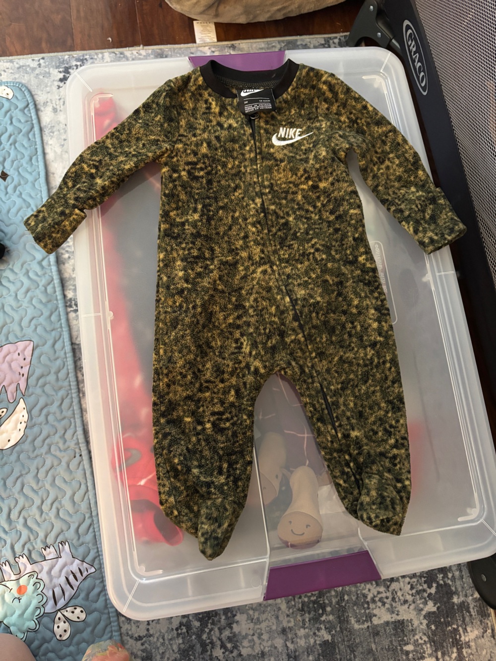 Nike Fleece Footie Pajamas
